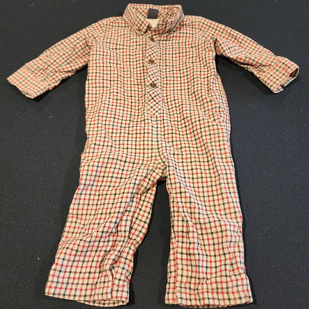 Boys Button Down One Piece 12-18 months